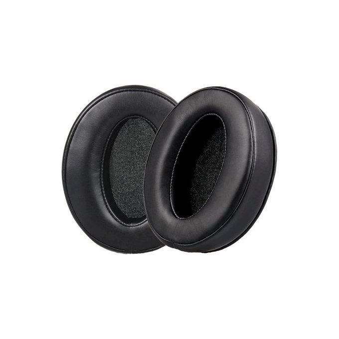 Ανταλλακτικά Earpads Ακουστικών για Sennheiser HD4.50, HD450, Αφρός Μνήμης + Δέρμα, Μαύρο, Black, 1 Ζεύγος