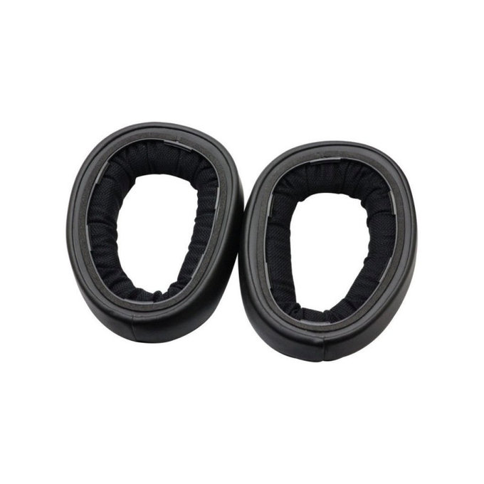 Ανταλλακτικά Earpads Ακουστικών για Sennheiser GSP500, GSP600, Αφρός Μνήμης + PU Δέρμα, Μαύρο, Black, 1 Ζεύγος