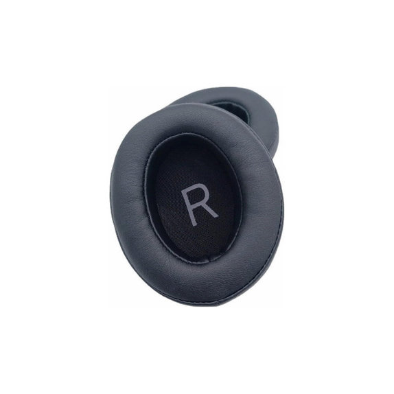 Ανταλλακτικά Earpads Ακουστικών για Sennheiser Momentum 3.0, Αφρός Μνήμης + Δέρμα, Μαύρο, Black, 1 Ζεύγος