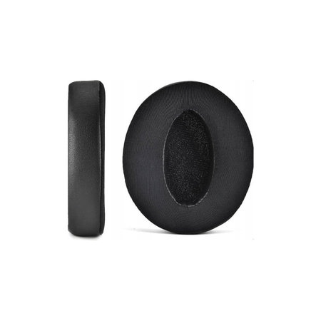 Ανταλλακτικά Earpads Ακουστικών για Sennheiser HD4.50, Αφρός Μνήμης + Ύφασμα + Δέρμα, Μαύρο, Black, Ψυκτικό Τζελ, 1 Ζεύγος