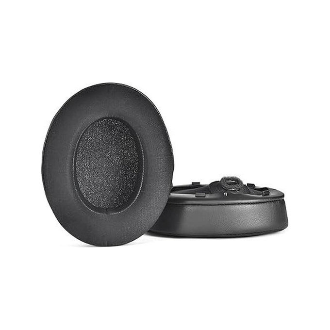 Ανταλλακτικά Earpads Ακουστικών για Sony WH-1000XM4, Αφρός Μνήμης + Ύφασμα + Δέρμα, Μαύρο, Black, Ψυκτικό Τζελ, 1 Ζεύγος