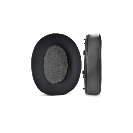 Ανταλλακτικά Earpads Ακουστικών για Sony WH-XB910N, Αφρός Μνήμης + Ύφασμα + Δέρμα, Μαύρο, Black, Ψυκτικό Τζελ, 1 Ζεύγος