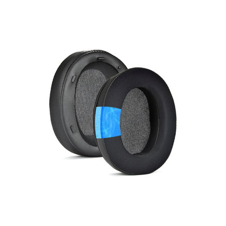 Ανταλλακτικά Earpads Ακουστικών για Sony WH-XB910N, Αφρός Μνήμης + Ύφασμα + Δέρμα, Μαύρο, Black, Ψυκτικό Τζελ, 1 Ζεύγος