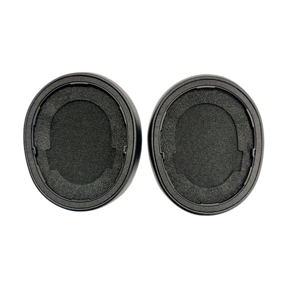 Ανταλλακτικά Earpads Ακουστικών για Steelseries Nova Pro, Αφρός Μνήμης + PU Δέρμα, Μαύρο, Black, 1 Ζεύγος