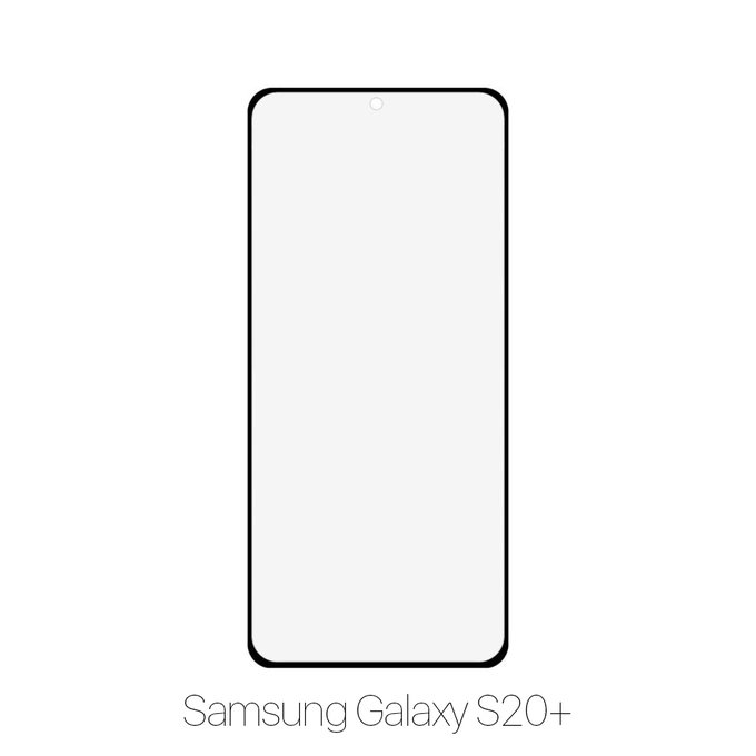 FullCover Προστατευτικό Γυαλί για Galaxy S20+ | FixPremium