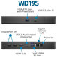 Dell WD19S K20A001 - Σταθμός σύνδεσης (USB-C) + Τροφοδοτικό 130W Ανακατασκευασμένο
