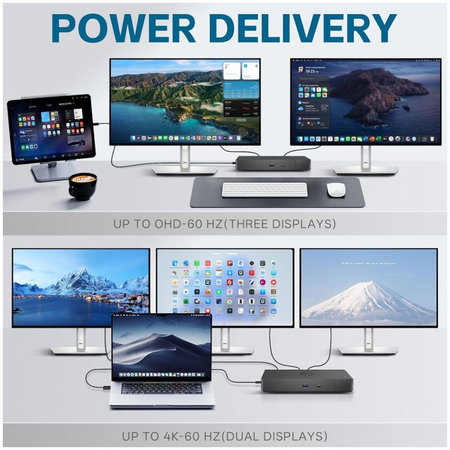 Dell WD19S K20A001 - Σταθμός σύνδεσης (USB-C) + Τροφοδοτικό 130W Ανακατασκευασμένο