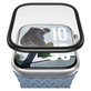 Σκληρυμένο γυαλί UWF METALLIC για Apple Watch 11/10 42 mm, Μαύρο, PanzerGlass