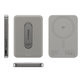 Ασύρματο PowerBank 5000 mAh, με περιστρεφόμενη βάση 20 W, συμβατό με MagSafe, Qi2/USB-C, Τιτάνιο, empower