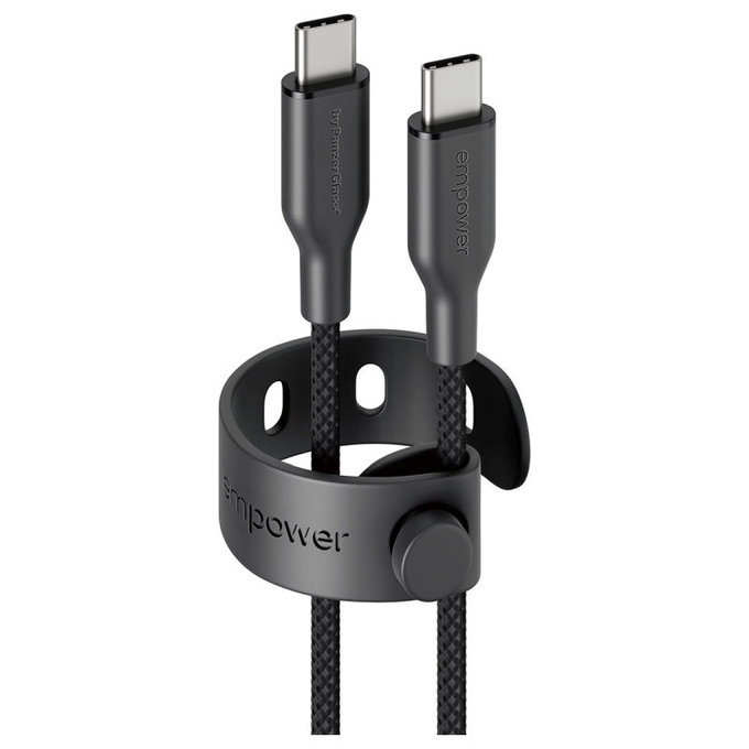 Καλώδιο USB-C, 60 W, Racing, 1, 2 m, Space Black, empower