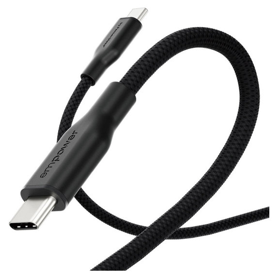 Καλώδιο USB-C, 60 W, Racing, 1, 2 m, Space Black, empower