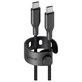 Καλώδιο USB-C, 60 W, Racing, 2 m, Space Black, empower