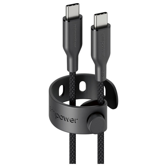Καλώδιο USB-C, 240 W, Racing, 2 m, Space Black, empower