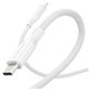 Καλώδιο USB-C, 240 W, Racing, 2 m, Ασημί-λευκό, empower