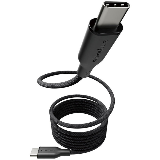 Καλώδιο USB-C, 240 W, Magnetic, 1, 5 m, Space Black, empower