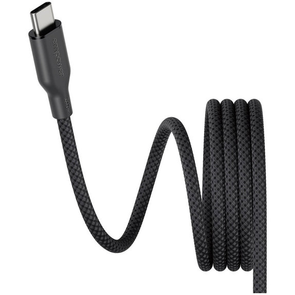 Καλώδιο USB-C, 240 W, Magnetic, 1, 5 m, Space Black, empower
