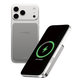 Ασύρματο PowerBank 10000 mAh, 20 W, συμβατό με MagSafe, Qi2/USB-C, Τιτάνιο, empower
