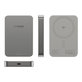Ασύρματο PowerBank 10000 mAh, 20 W, συμβατό με MagSafe, Qi2/USB-C, Τιτάνιο, empower