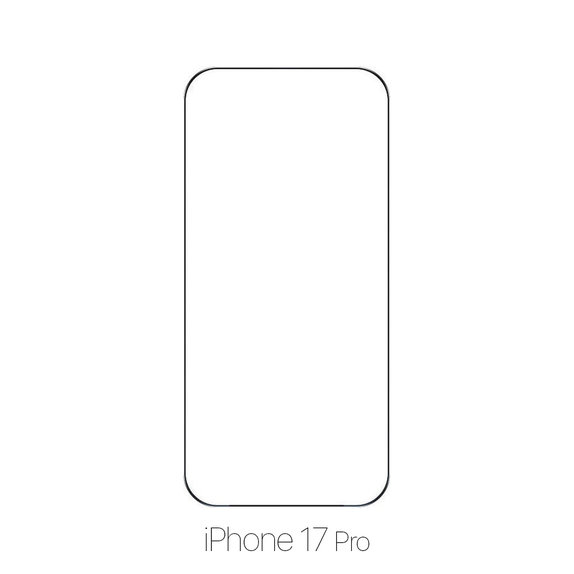 FullCover Glass - Προστατευτικό Γυαλί για iPhone 17 Pro | FixPremium