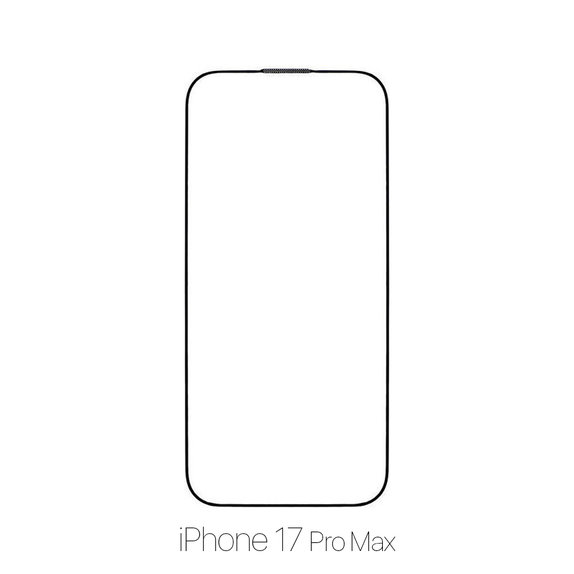 FullCover Glass - Προστατευτικό Γυαλί για iPhone 17 Pro Max | FixPremium