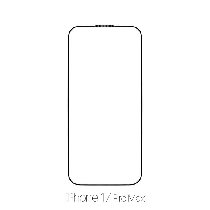 FullCover Glass - Προστατευτικό Γυαλί για iPhone 17 Pro Max | FixPremium