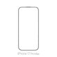 FullCover Glass - Προστατευτικό Γυαλί για iPhone 17 Pro Max | FixPremium