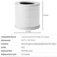 HEPA φίλτρο (Ενεργός άνθρακας) για Xiaomi Smart Air Purifier 4 Compact | White