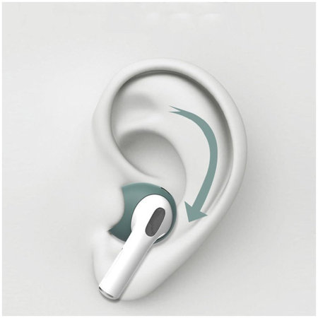 Ανταλλακτικά Silicone Ear Tips για Apple AirPods 3, Λευκό