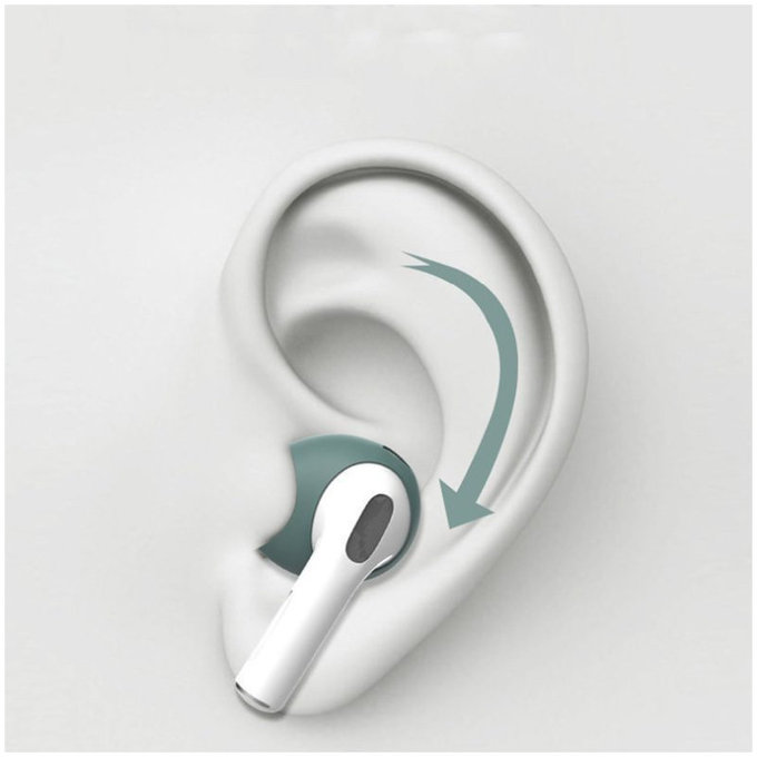 Ανταλλακτικά Silicone Ear Tips για Apple AirPods 3, Λευκό