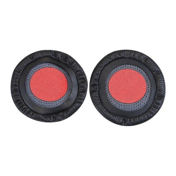 Ανταλλακτικά Earpads Ακουστικών για Poly Blackwire 3200, Αφρός Μνήμης + PU Δέρμα, Μαύρο, 1 Pair