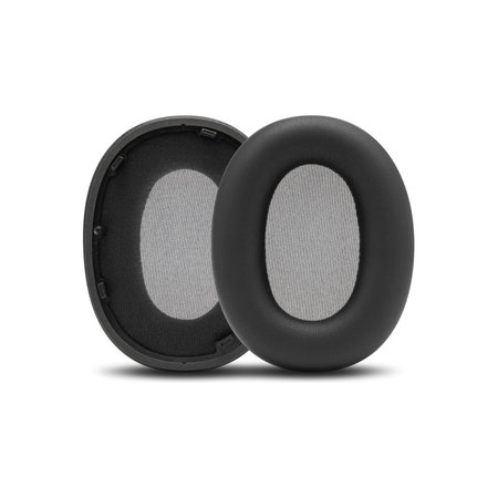 Ανταλλακτικά Earpads Ακουστικών για Sony WH-1000XM6, Αφρός Μνήμης + PU Δέρμα, Μαύρο, 1 Pair