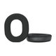 Ανταλλακτικά Earpads Ακουστικών για Razer Blackshark V3, V3X, Αφρός Μνήμης + Textile + PU Δέρμα, Μαύρο, Ψυκτικό Τζελ, 1 Pair