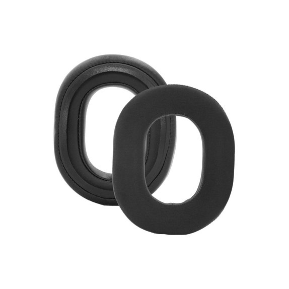 Ανταλλακτικά Earpads Ακουστικών για Razer Blackshark V3, V3X, Αφρός Μνήμης + Textile + PU Δέρμα, Μαύρο, Ψυκτικό Τζελ, 1 Pair