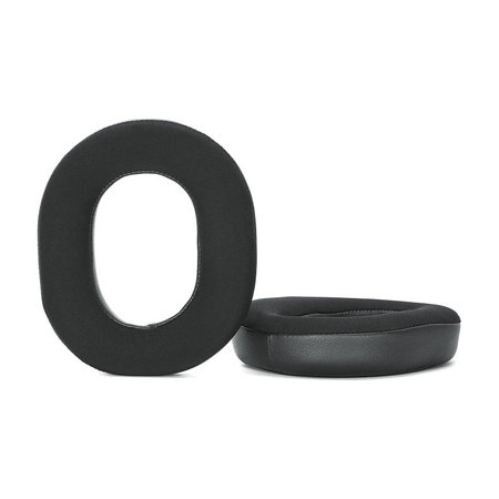 Ανταλλακτικά Earpads Ακουστικών για Razer Blackshark V3, V3X, Αφρός Μνήμης + Textile + PU Δέρμα, Μαύρο, 1 Pair