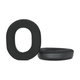 Ανταλλακτικά Earpads Ακουστικών για Razer Blackshark V3, V3X, Αφρός Μνήμης + Textile + PU Δέρμα, Μαύρο, 1 Pair