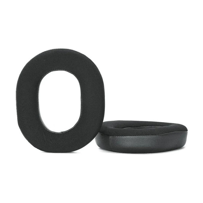 Ανταλλακτικά Earpads Ακουστικών για Razer Blackshark V3 Pro, Αφρός Μνήμης + Textile, Μαύρο, 1 Pair