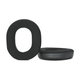 Ανταλλακτικά Earpads Ακουστικών για Razer Blackshark V3 Pro, Αφρός Μνήμης + Textile, Μαύρο, 1 Pair