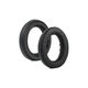 Ανταλλακτικά Earpads Ακουστικών για Sennheiser HD490 Pro, HD490 Pro Plus, Αφρός Μνήμης + PU Δέρμα, Μαύρο, 1 Pair
