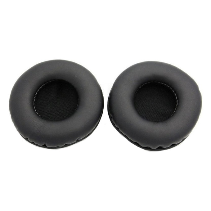 Ανταλλακτικά Earpads Ακουστικών για AKG K518, K518DJ, K81, K518LE, Αφρός Μνήμης + PU Δέρμα, Μαύρο, 1 Pair