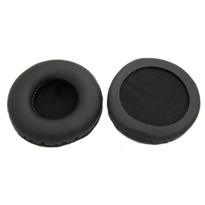 Ανταλλακτικά Earpads Ακουστικών για AKG K518, K518DJ, K81, K518LE, Αφρός Μνήμης + PU Δέρμα, Μαύρο, 1 Pair