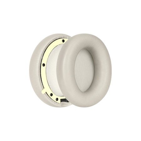 Ανταλλακτικά Earpads Ακουστικών για Beats Studio Pro, Αφρός Μνήμης + PU Δέρμα, Γκρι, 1 Pair