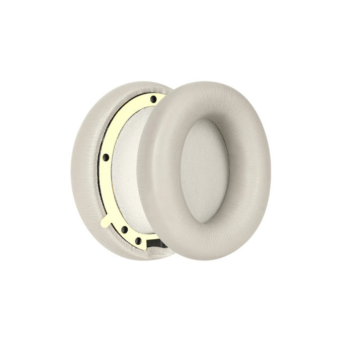 Ανταλλακτικά Earpads Ακουστικών για Beats Studio Pro, Αφρός Μνήμης + PU Δέρμα, Γκρι, 1 Pair