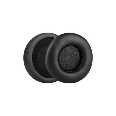 Ανταλλακτικά Earpads Ακουστικών για AKG K845BT, K545, K540, Αφρός Μνήμης + PU Δέρμα, Μαύρο, 1 Pair