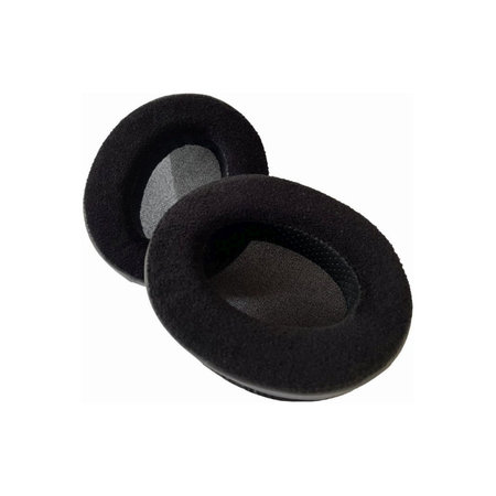 Ανταλλακτικά Earpads Ακουστικών για Audio Technica ATH-M50X, M50XBT, M40X, MSR7, Αφρός Μνήμης + PU Δέρμα + Suede, Μαύρο, 1 Pair
