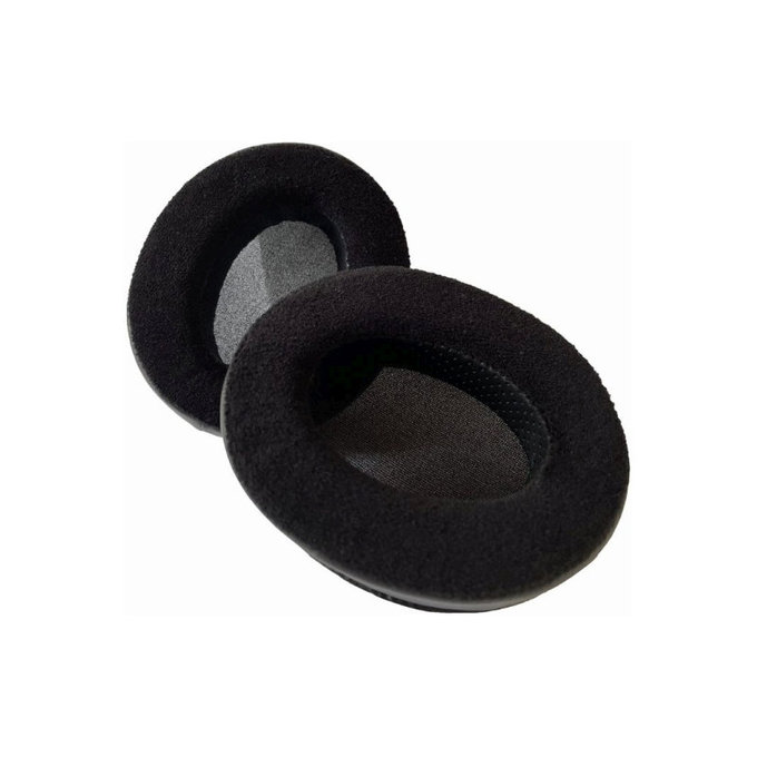 Ανταλλακτικά Earpads Ακουστικών για Audio Technica ATH-M50X, M50XBT, M40X, MSR7, Αφρός Μνήμης + PU Δέρμα + Suede, Μαύρο, 1 Pair