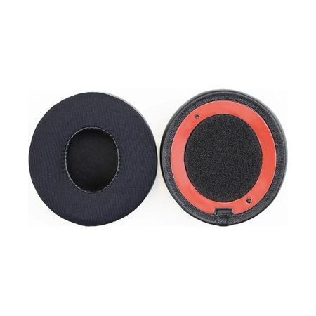 Ανταλλακτικά Earpads Ακουστικών για Beats Solo 2 a 3, Αφρός Μνήμης + Textile + Neoprene, Μαύρο, Ψυκτικό Τζελ, 1 Pair