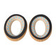 Ανταλλακτικά Earpads Ακουστικών για Bose QuietComfort 2, 15, 25 a 35, Αφρός Μνήμης + PU Δέρμα, Khaki, 1 Pair