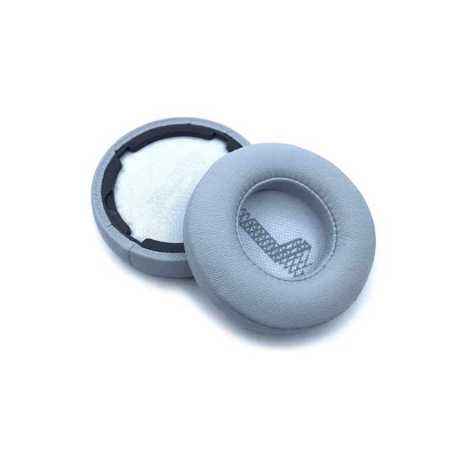Ανταλλακτικά Earpads Ακουστικών για JBL Live 400BT, 460NC, Αφρός Μνήμης + PU Δέρμα, Γκρι, 1 Pair