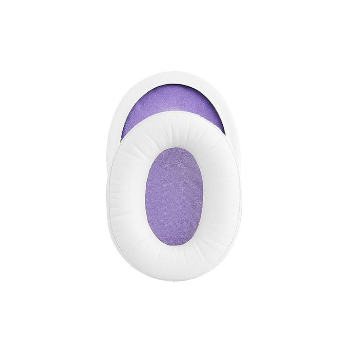 Ανταλλακτικά Earpads Ακουστικών για Kingston HyperX Cloud Alpha Gaming, Αφρός Μνήμης + PU Δέρμα, Λευκό, 1 Pair