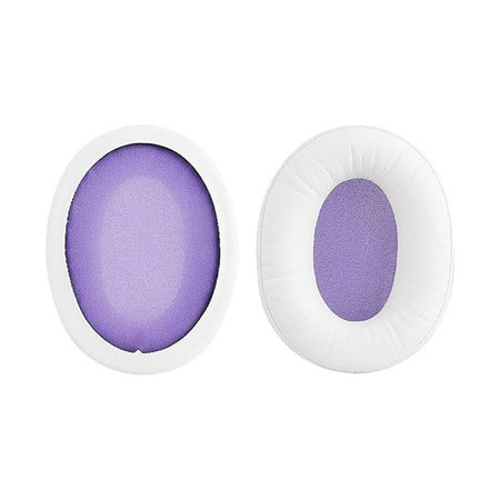 Ανταλλακτικά Earpads Ακουστικών για Kingston HyperX Cloud Alpha Gaming, Αφρός Μνήμης + PU Δέρμα, Λευκό, 1 Pair